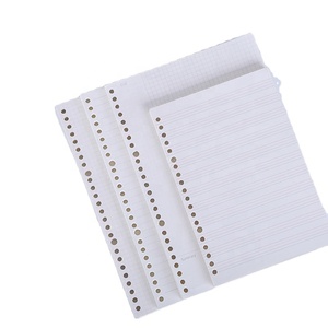 Großhandel A5 A6 Binder Nachfüllung Lose blatt füllung Papier planer einsätze Nachfüllungen recyceln a5 Nachfüll papier