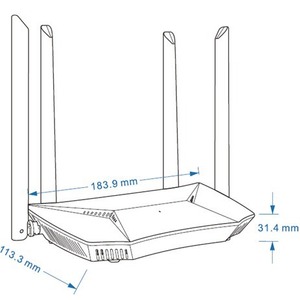 גישה לרשת ביתית 4 אנטנות 4g wifi 2.4g רשת g 300mbp