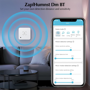 SZMYQ Настенный умный датчик присутствия человека Zigbee