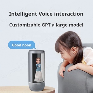 5.5 Inch Virtual Digital Human Handheld Virtual Welcome <strong>Explanation</strong> Naked Eye 3d Holographic Cabin IP Voice Interactive - Product Image 2