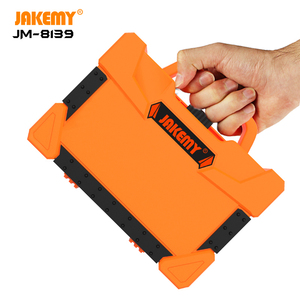 JAKEMY JM-8139 çok fonksiyonlu CR-V sürücü ev tipi el aleti tornavida aracı kutu seti elektronik DIY onarım - Product Image 6
