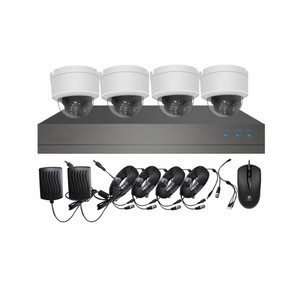 4CH 8CH XVR kiti 2MP 3MP XVR ses kayıt Video gözetim monitör setleri açık su geçirmez Analog kamera 4 kanal CCTV sistemi - Product Image 1
