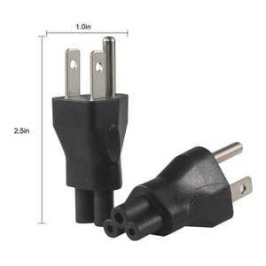 ตัวแปลงไฟ3Pin ของเรา NEMA 5-15P ไปยังอะแดปเตอร์ปลั๊กไฟ AC C5 IEC - Product Image 5