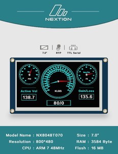 All'ingrosso 7.0 di Nextion "Touch TFT modulo LCD pannello di visualizzazione NX8048T070 HMI legent Smart UART kit seriali Raspbe - Product Image 2