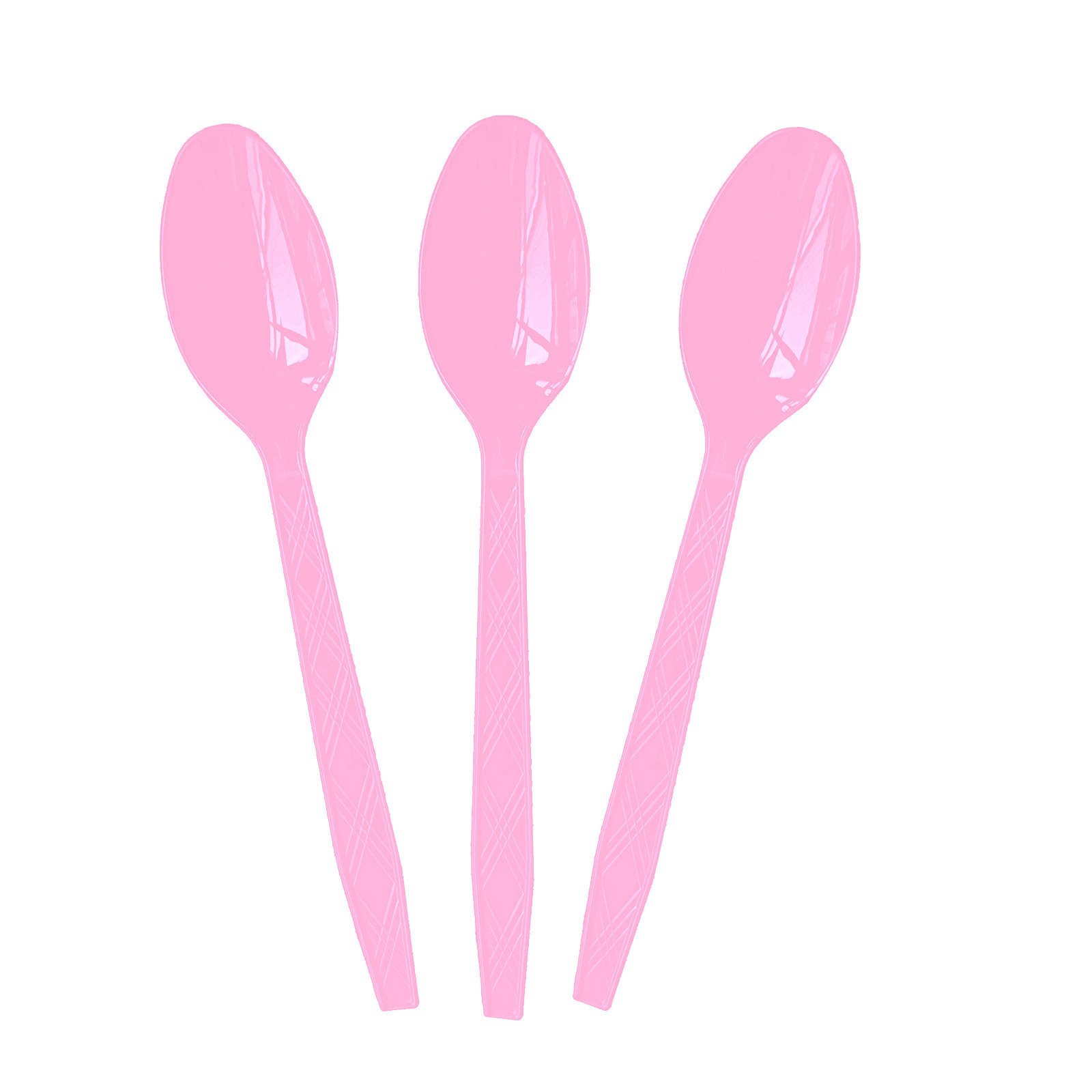 pink spoon * 24pcs