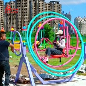 出售人力陀螺仪便携式迷你无动力设备3D太空环人类陀螺仪 - Product Image 4