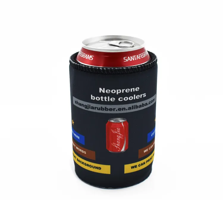 Promozionale di fabbrica all'ingrosso del marchio personalizzato in Neoprene tozzo bottiglia di bottiglia Cooler custodia