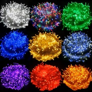 8 Mode Bright <strong>LED</strong> Rope <strong>Lights</strong> Multicolor Shatterproof <strong>String</strong> Lighting for Indoor/Outdoor Christmas Decor 10m for Tree Fence - Product Image 1