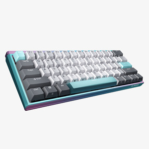 キーボードコンピューターclavier azertyusbキーボードDurgodK330wPlus 60% レイアウト61キーホットスワップワイヤレスメカニカルキーボード