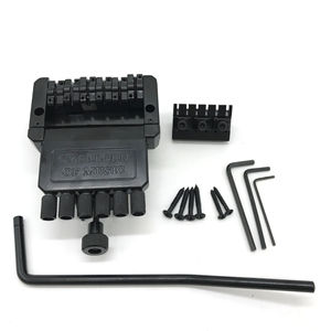Manufacturer's Electric Guitar Accessories Electric Guitar Stringing Board 6-<strong>string</strong> <strong>Headless</strong> Electric Guitar Bridge Black