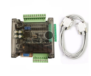 LE3U FX3U 14MR 6AD 2DA RS485 8 <strong>Input</strong> 6 Relay <strong>Output</strong> 6 <strong>Analog</strong> <strong>Input</strong> 2 <strong>Analog</strong> (0-10V) <strong>Output</strong> Plc Controller RTC (real Time Clock) - Product Image 2
