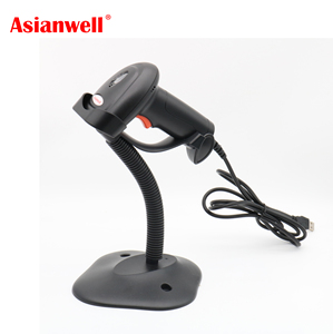 AW-U4 Asianwell הזול מחיר קופה wired כף יד 2d <span class=keywords><strong>qr</strong></span> קוד usb rs232 סורק ברקוד לסופרמרקט