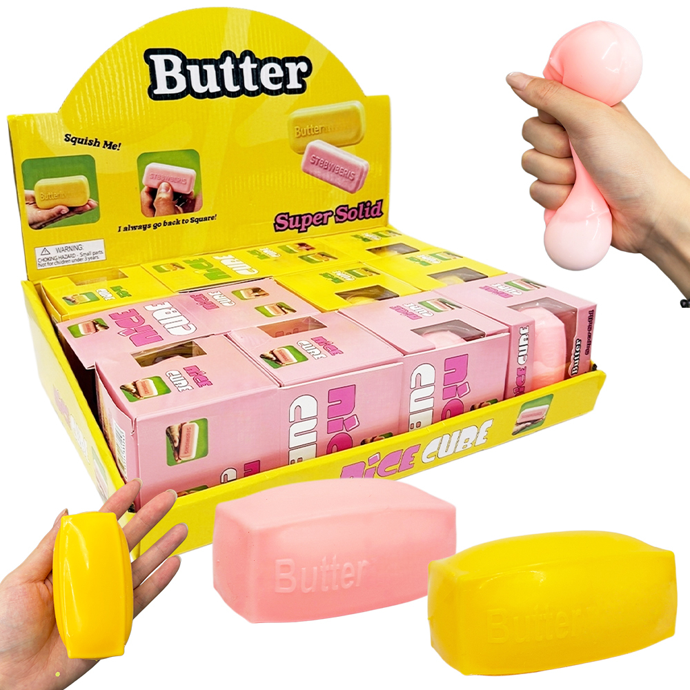 Lindo Mini Squishy de Mantequilla