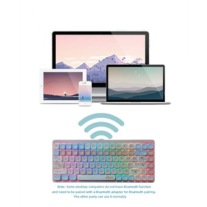 Tastiera XK31B Plus 75% compatibile con Windows e sistema Mac Gateron interruttore basso profilo Wireless tastiera meccanica - Product Image 2