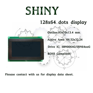128x64 20 Pin LCD Monochrome Display Screen Displays Monochrome STN Display Module - Product Image 5