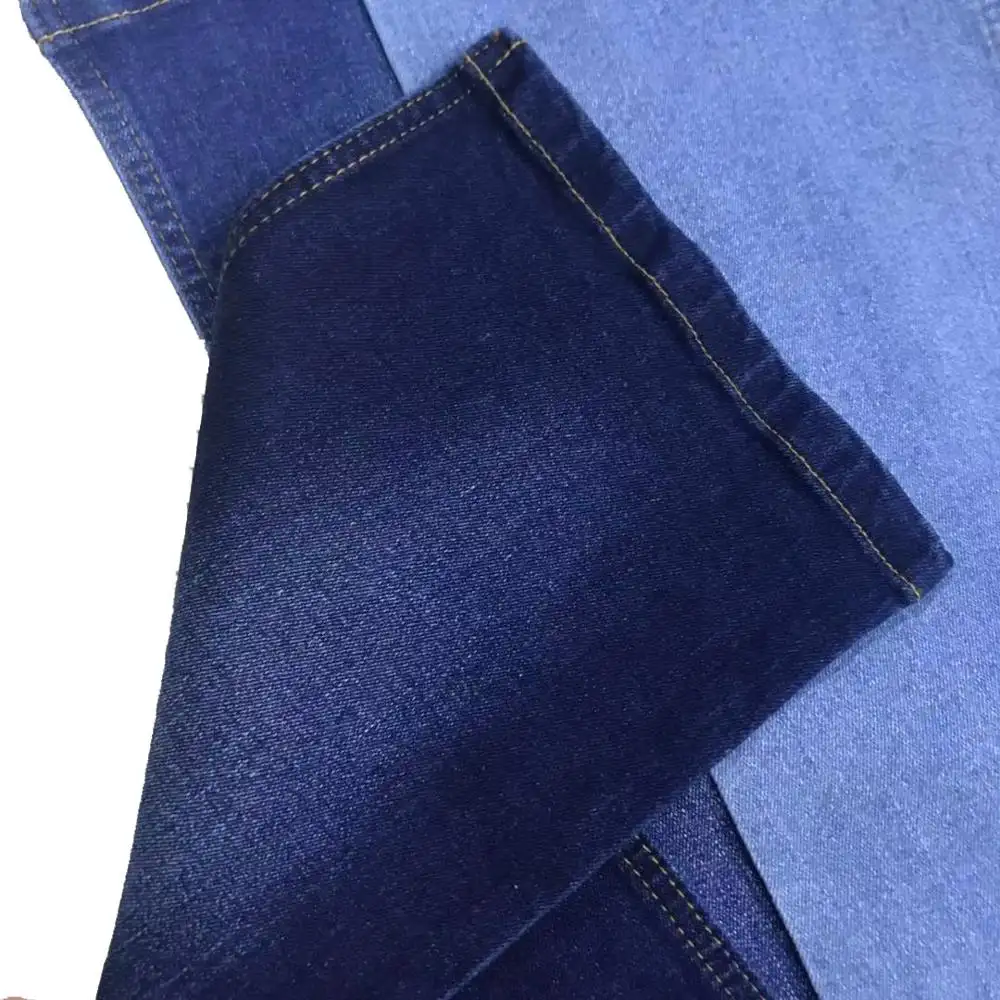 Оптовая продажа ткани для одежды/98% Хлопок 2% спандекс саржевая ткань для джинсов