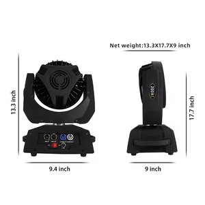 36x10W Zoom yıkama hareketli kafa LED işın profesyonel sahne disko yıkama aydınlatma DMX kontrol RGBWAUV 6 in 1 dönen ışık - Product Image 4