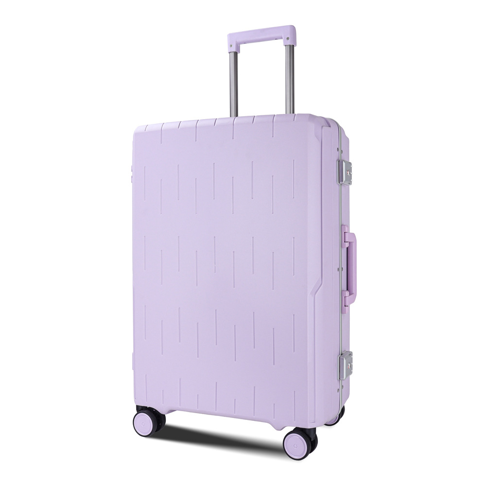 Purple aluminum frame