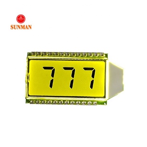 Günstige benutzer definierte 7-Segment-LCD-Anzeige mit tn htn Bildschirm - Product Image 3