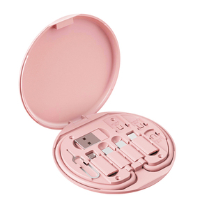 多功能数据线存储盒套装快速充电Type-C Usb电缆5合1多端口Usb C充电和数据线套件 - Product Image 4