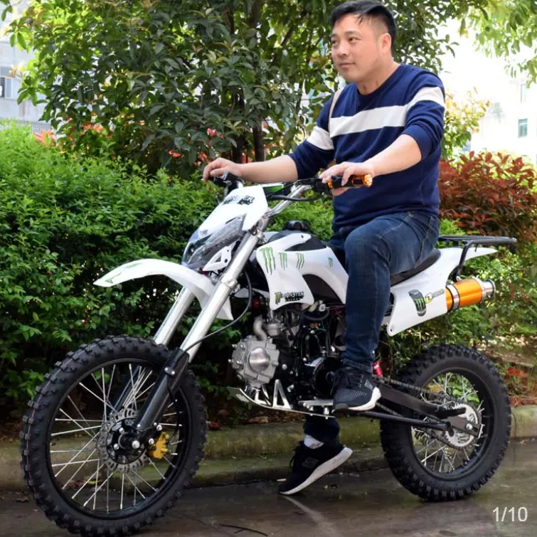 Бензиновый двигатель, Мотокросс, мотоциклетный велосипед 125cc 150cc 200cc, 4-тактный внедорожный мотоцикл для взрослых