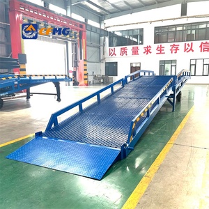 6ton 8ton <strong>10ton</strong> 15ton Hot Sale New Design Used Container <strong>Loading</strong> <strong>Dock</strong> Yard Mobile <strong>Unloading</strong> Ramp 2 Wheels Logistic Use - Product Image 2
