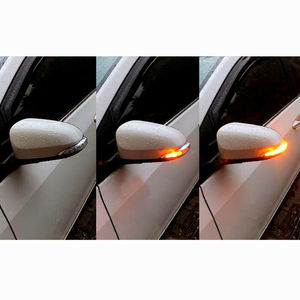顺序闪烁LED侧镜转向信号灯/驾驶停车/水坑光丰田普锐斯C Venza，阿瓦隆，花冠，e - Product Image 6