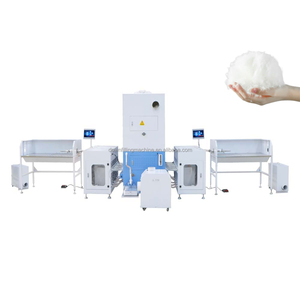 FUDA Automatic Single Head High Precision 6 Scales Hollow Fiber Blowing <strong>Machine</strong> for Insulated Jackets - Product Image 3