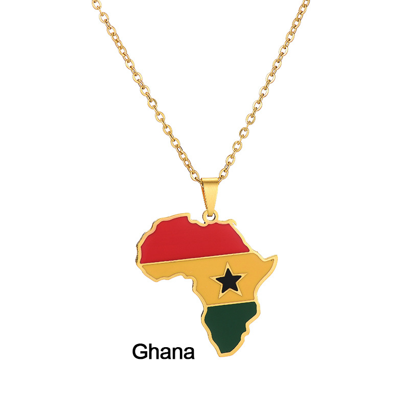 3 Mapa de Ghana de oro