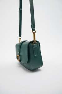 Custom Fashion Wholesale High Quality PU Leather Ladies Crossbody <strong>Bag</strong> with Flap 14*22*4CM