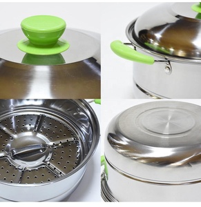5個ステンレス調理鍋セットキッチン毎日調理器具セット工場提供 - Product Image 4