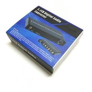 192kHz DAC 5.1CH Digital Audio Converter <strong>Decoder</strong> Coaxial / Toslink To 2.0 Analog 3.5mm Jack <strong>Output</strong> With Volume Control