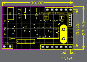 125Khz LF小型コンパクト26ビットフォーマットHID近接読み取り専用RFIDリーダーモジュールアクセス制御用 - Product Image 3
