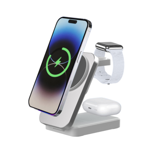 マルチデバイスの3-in-1ワイヤレス充電器は、IPhone、Apple Watch、AirPodsを1か所で充電します - Product Image 3