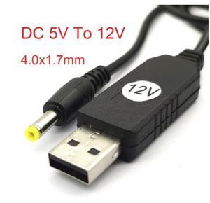 สายชาร์จ USB DC 5V ถึง9V/12V อะแดปเตอร์เราเตอร์จ่ายไฟ Step Up Module Boost Converter สาย2.1x5.5mm - Product Image 5