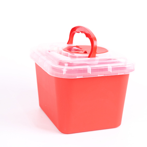 1L/2L/3L/4L/5L/8L/10L/15L/25L giallo rifiuti sanitari box/bin sharp contenitori usa e getta per aghi - Product Image 3