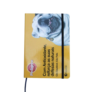 Manufacturer Customized Full Colors <strong>Elastic</strong> Bandages Journal Paper card Diary <strong>Notebook</strong> <strong>with</strong> <strong>Elastic</strong> Closure Hardcover <strong>Notebook</strong> - Product Image 1