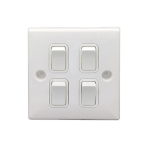 IDシリーズ3スイッチ4スイッチ。ユニバーサル3穴5ジャック10A220Vウォールスイッチ。 - Product Image 2