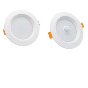 PIR Motion Sensor <strong>LED</strong> round Recessed Mount Downlight <strong>5W</strong> 7W 9W Infrared <strong>LED</strong> Downlights - Product Image 2