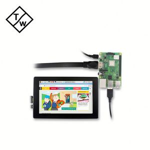 <strong>Raspberry</strong> <strong>Pi</strong> 4 Model B/ 3B+/ 3B 7 Inch 1024x600 IPS Capacitive Touch Screen with Case Bracket OSD Menu - Product Image 3