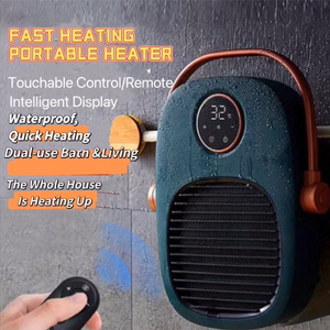 Risparmio energetico Indoor Home Space riscaldamento rapido funzione Timer elettrico uso invernale riscaldatore a parete con maniglia - Product Image 3