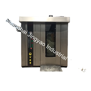 Rotary forno di cottura prezzo per pane della Pizza di cottura del pane forno a gas macchina di cottura 32 vassoi rotanti