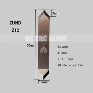 ใบมีดตัดแบบดิจิทัล CNC สำหรับตัดกระดาษแข็งกระดาษ Z10ตัด Z13 Z12 Z11 Z45 Z44ทำจากโลหะผสมบรรจุในกล่อง - Product Image 5