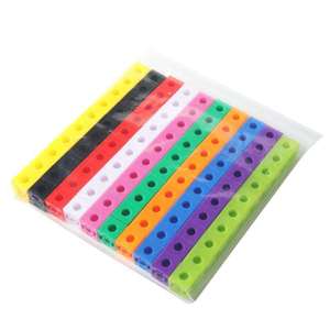 Bağlantı ve bağlantı özellikleri ile 130 adet plastik yapış bağlantı küpleri öğrenme kaynakları yapı taşı setleri - Product Image 6