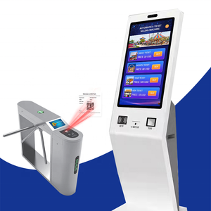 Event Tickets System Validation with LCD Display Qr Code Reader Ticketing Tripod Gate in Metro Station - Product Image 4