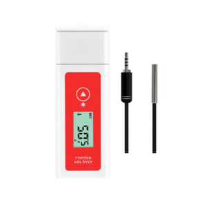Multi-Use USB <strong>Temperature</strong> <strong>Data</strong> Logger with Display ABS Material External <strong>Sensor</strong> Recorder for Cold Chain OEM Customizable