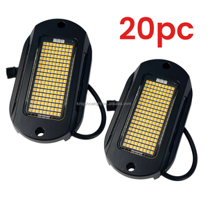 Kingshowstar <span class=keywords><strong>2025</strong></span> New Rock ánh sáng 219led hổ phách & trắng <span class=keywords><strong>LED</strong></span> Rock ánh sáng xe Phụ kiện Đá ánh sáng - Product Image 6