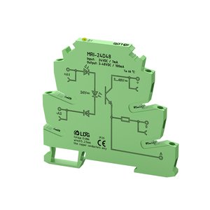 MRI-24D48 LED Photo Light <strong>Signal</strong> Interface <strong>Relay</strong> Module 24VDC PLC Programmable Optocoupler Isolator Voltage Control <strong>Relay</strong> - Product Image 1