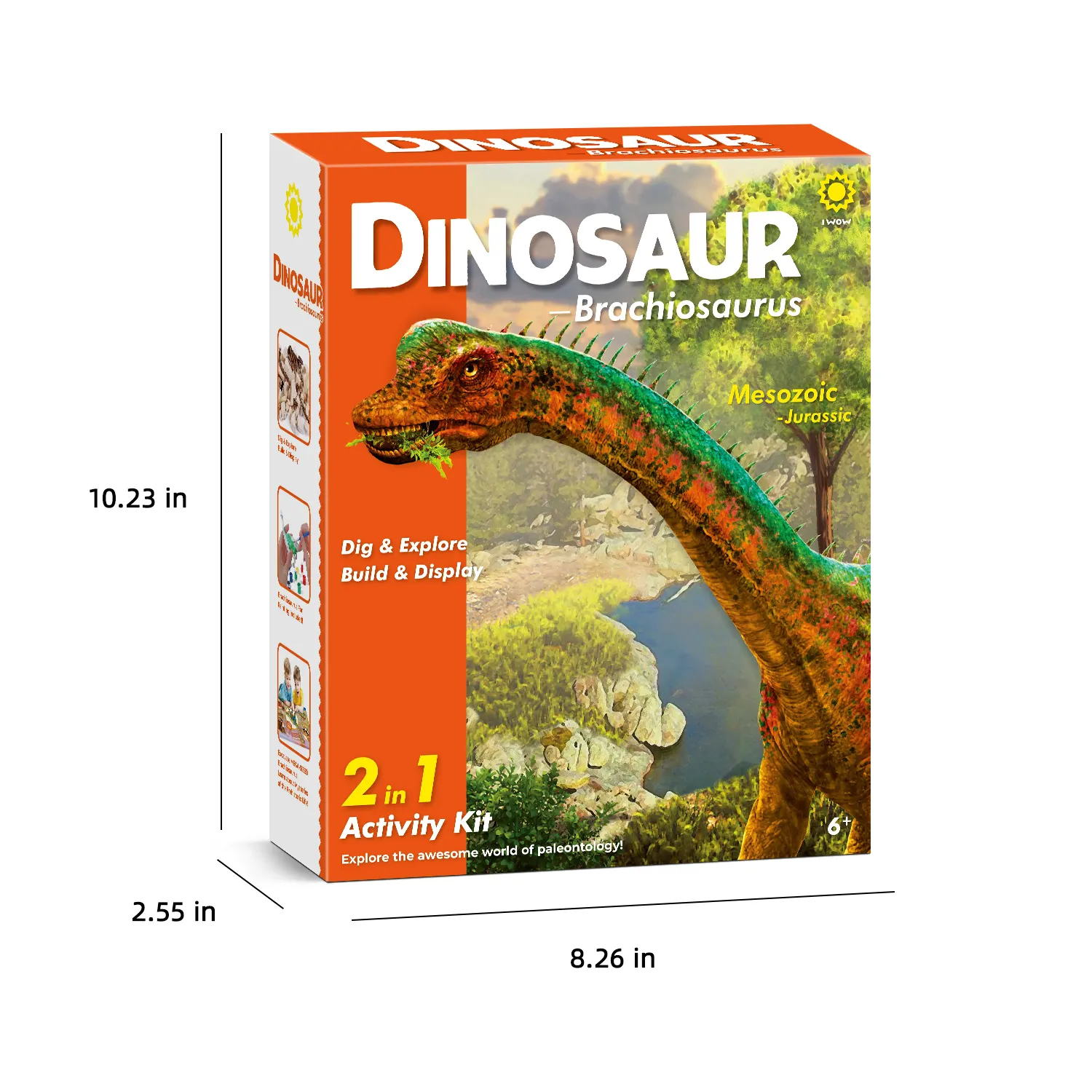 الأكثر مبيعًا مجموعة علم STEM هدايا ديناصور نماذج مختلفة مجموعات حفر ديناصور ألعاب رسم يدوية صندوق لعبة للأطفال