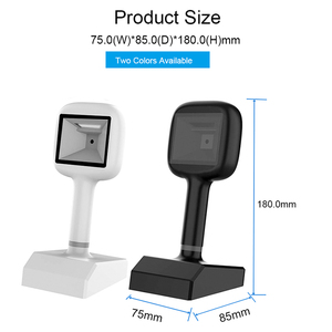 Escáner de código de barras de escritorio D42 con escaneo de detección automática Interfaz USB de códigos QR 1D 2D en stock - Product Image 4